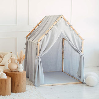 Spielhaus Scandi Blue