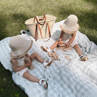 Mint XXL Picknickdecke - Picknickmatte 180x150 cm