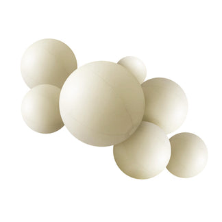 Wiederverwendbare Ballongirlande aus 7 Cream - Balloony