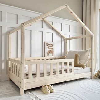 Betthaus Lia Naturholz - 90x200cm