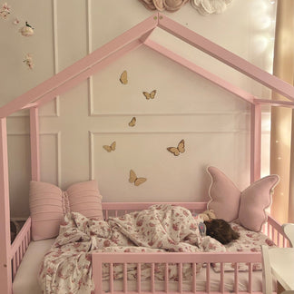 Betthaus Suze Rosa - 90x190cm