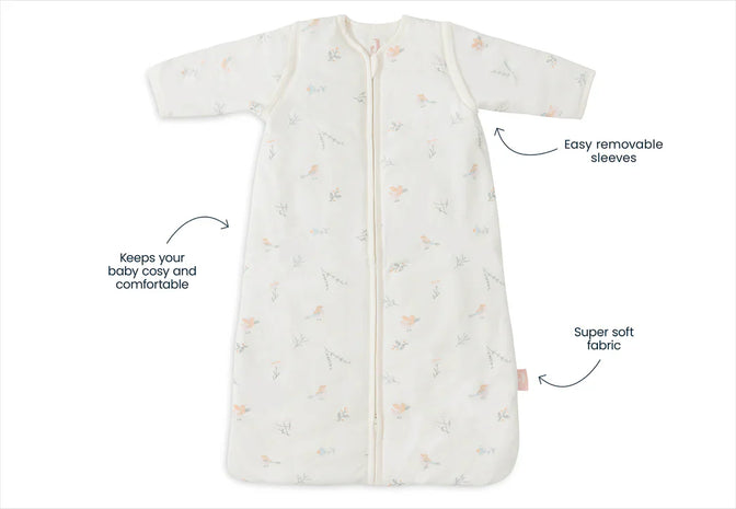 Schlafsack mit abnehmbarem Ärmel Lovely Birds