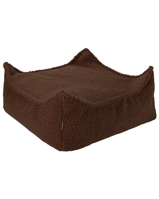 Square Ottoman Warm Hazel - WigiWama