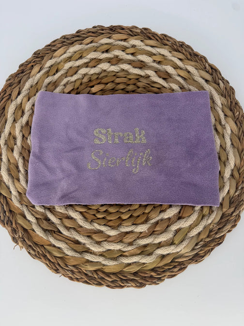 Pietenmuts Gepersonaliseerd – Lila met Strik