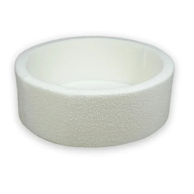 Bällebad Klein Bouclé Weiß 90x30cm - Mimii