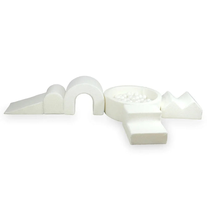 Set Elements Bouclé White 5 Elemente - Mimii