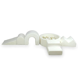 Set Elements Bouclé White 5 Elemente - Mimii