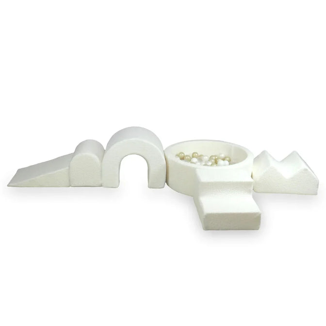 Set Elements Bouclé White 5 Elemente - Mimii