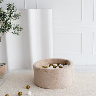 Bällebad Teddy Beige 90x40cm