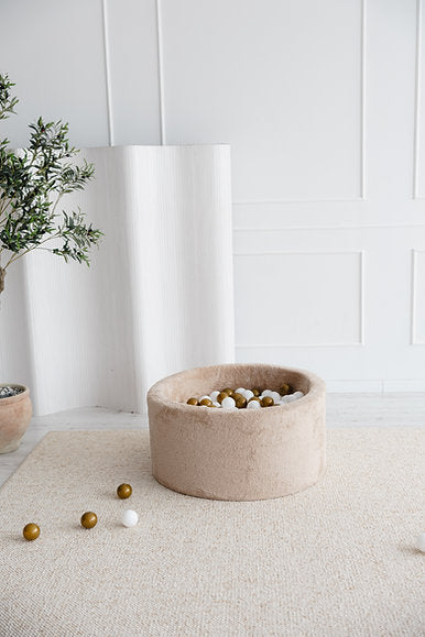 Bällebad Teddy Beige 90x40cm