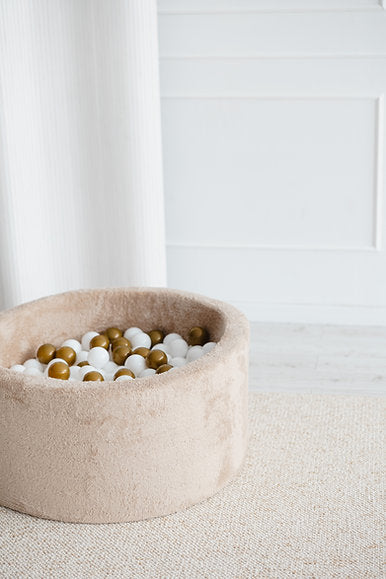 Bällebad Teddy Beige 90x40cm