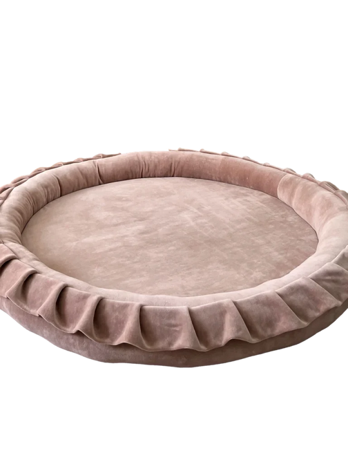 Spielnest Soft Velvet Dunkelbeige