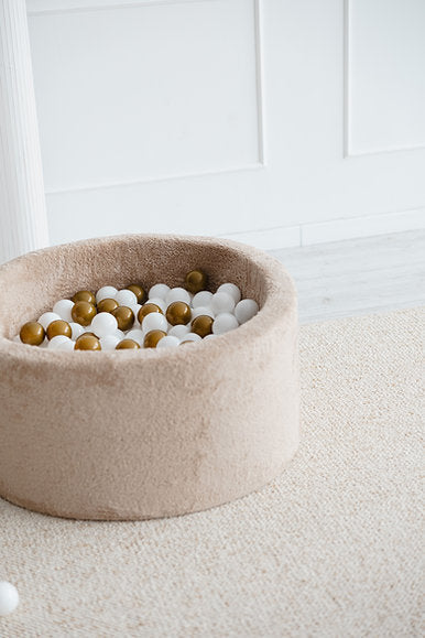 Bällebad Teddy Beige 90x40cm