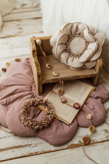 Blumenkissen Deko – Natur 