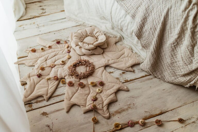 Blumenkissen Deko – Natur 