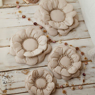 Blumenkissen Deko – Natur 