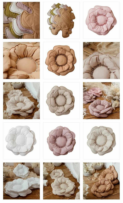 Blumenkissen Deko – Natur 