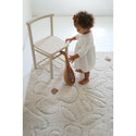 GENTLE FLORA tapijt Naturel – wasbaar