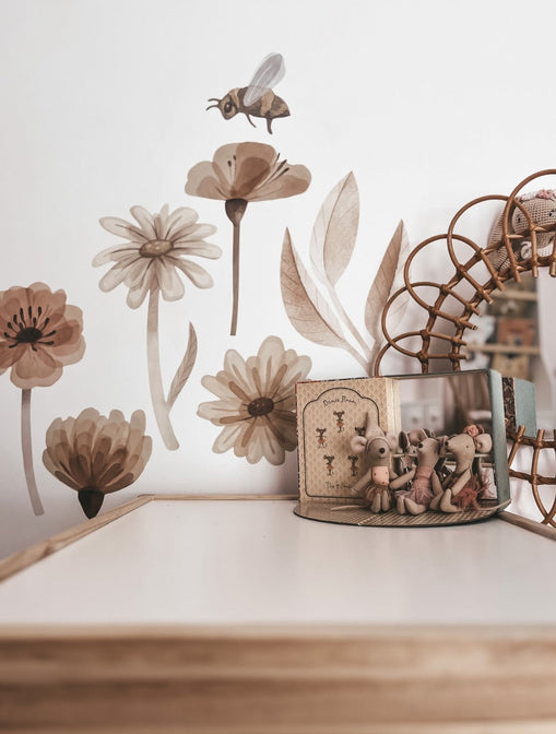 Wandaufkleber Wiesenset 2 - Pastelowe Love