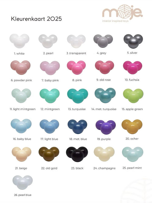 Bällebad Soft Velvet Hellrosa 90x40cm