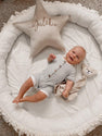 Teddy Troostknuffel van Biologisch Mousseline - Gepersonaliseerd