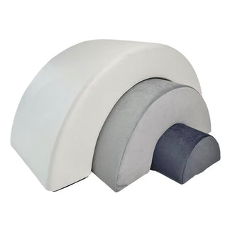 Regenbogen-Spielset Grau