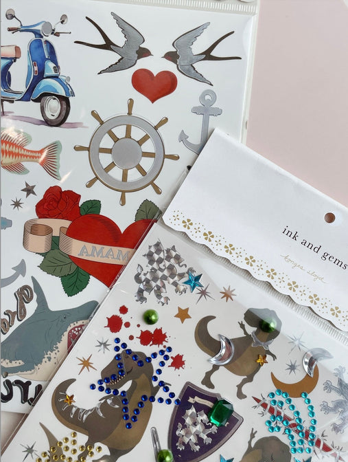 Tattoos mit Edelsteinen für Jungen