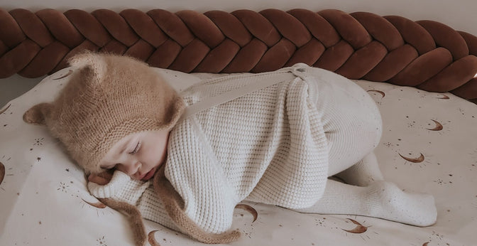 Geflochtenes Bettnestchen Fischgrät - Lulumi 