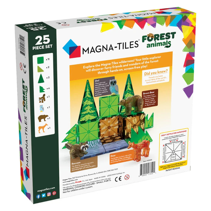 Forest Animals 25 stuks - MagnaTiles