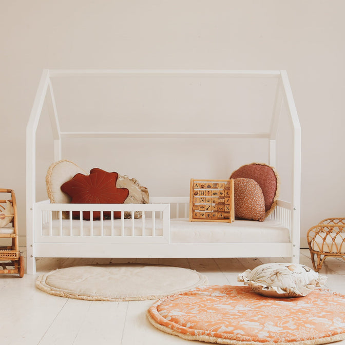 Betthaus Senna Weiß - 80x160cm / 90x190cm / 90x200cm