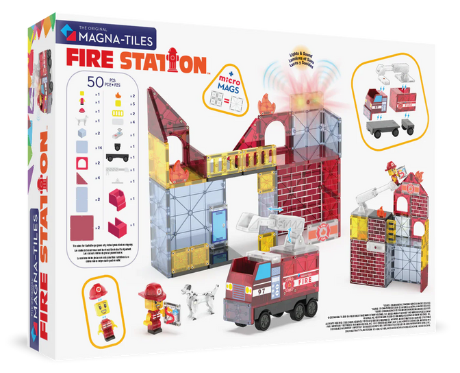 Fire Station 50 stuks - MagnaTiles (kopie)
