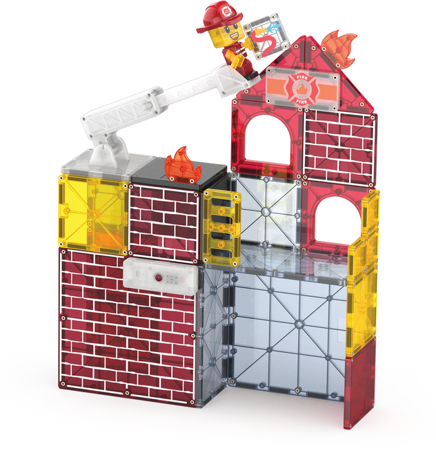 Fire Station 50 stuks - MagnaTiles (kopie)