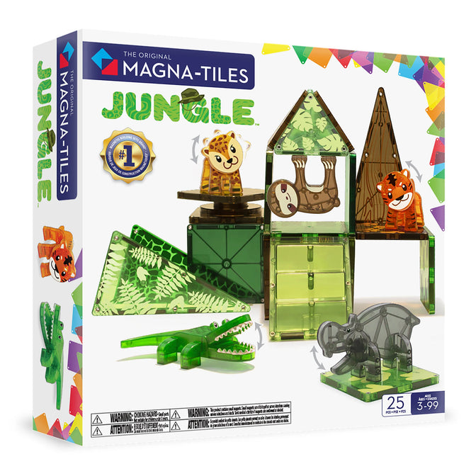 Jungle Animals 25 stuks - MagnaTiles