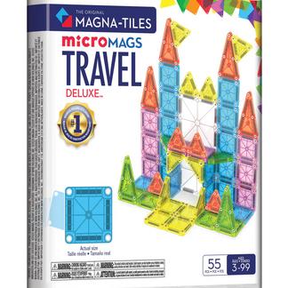 Micro Mags Travel Set Deluxe 55 stuks - Magna-Tiles