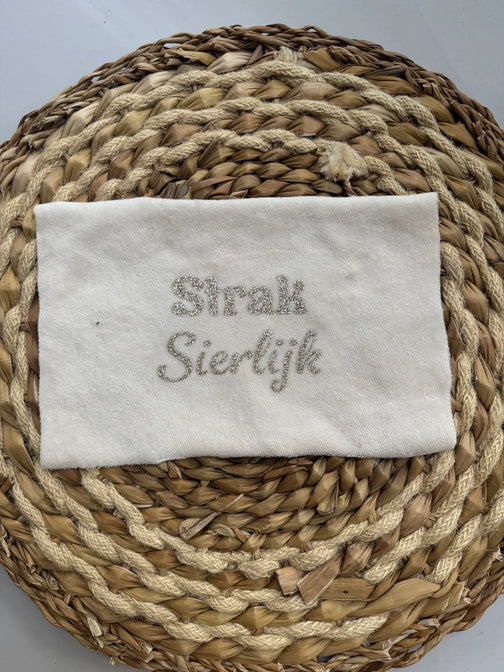 Luxe Pietenpak Set - Crème met Strik