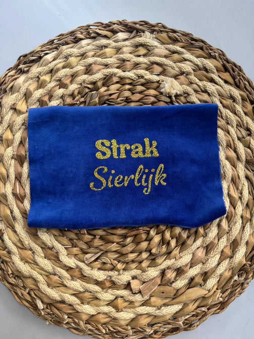Pietenmuts Gepersonaliseerd – Kobalt Blauw met Ster