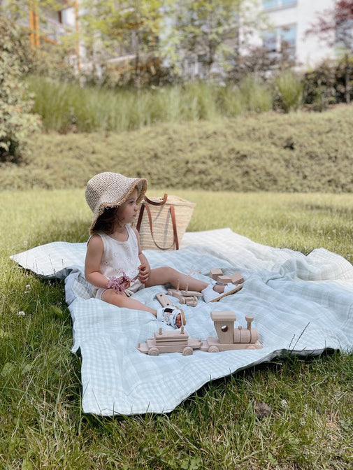 Mint XXL Picknickdecke - Picknickmatte 180x150 cm