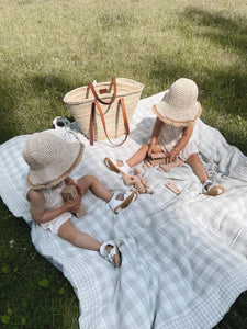 Mint XXL Picknickdecke - Picknickmatte 180x150 cm