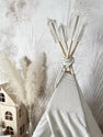 Tipi Zelt Leinen Natur