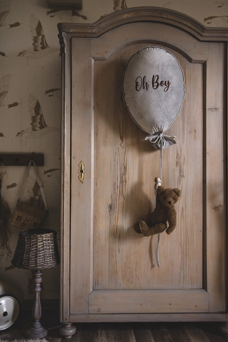 Ballonküsse Deluxe - Silbergrau