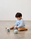 Modu Schuimballen Set van 3 - Ocean mint / Forest Green
