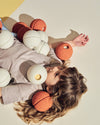 Modu Schuimballen Set van 3 - Sand Grey / Honey Yellow