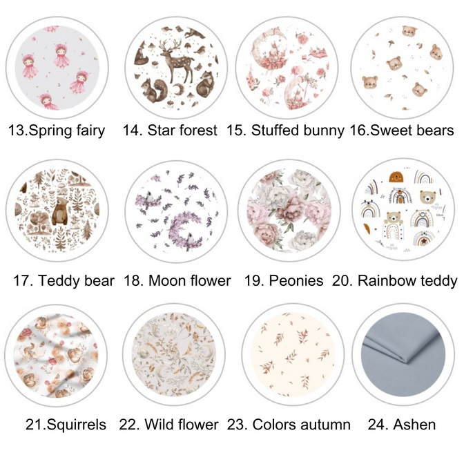 Bettbezug (mehrere Farben/Muster)