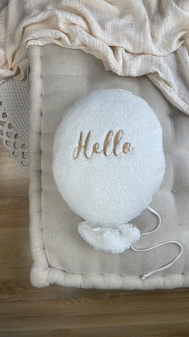 Ballonkuss Fluffy - Ecru 