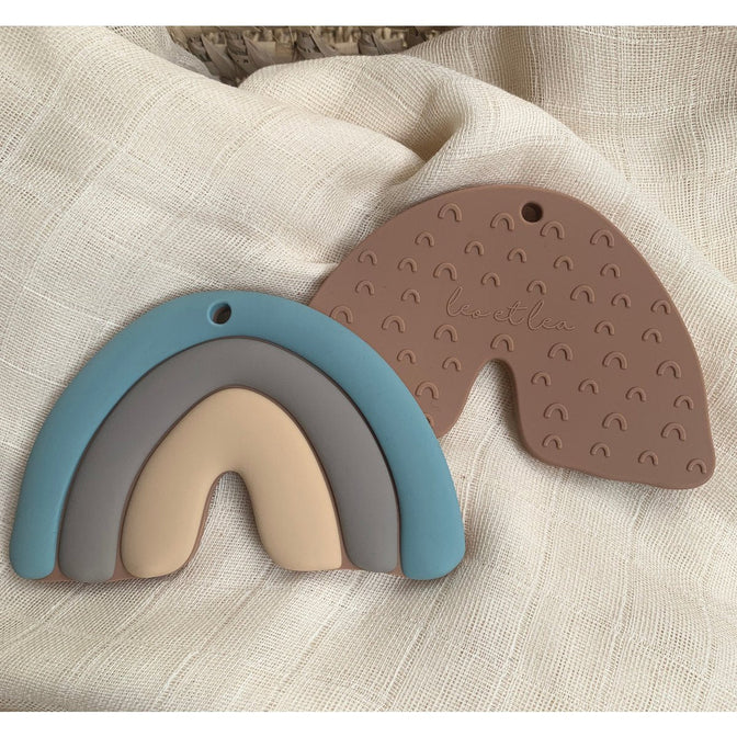 Hope Rainbow Beißring Blauer Beißring