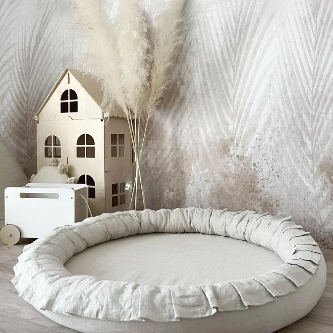 Spielnest Leinen Natur