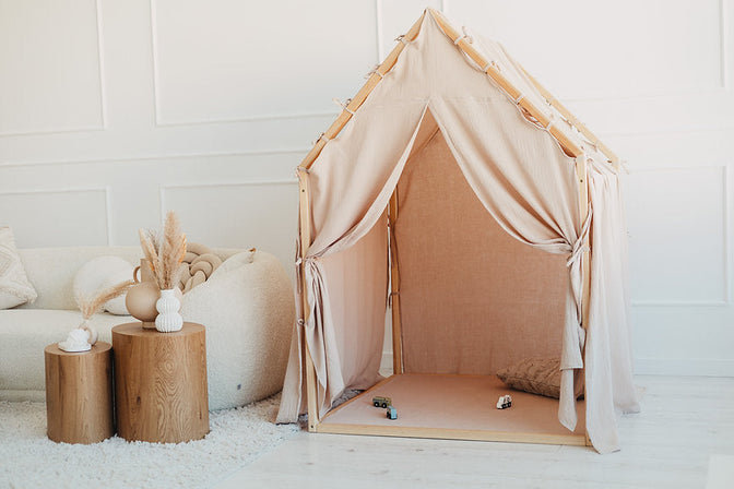 Spielhaus Scandi Beige