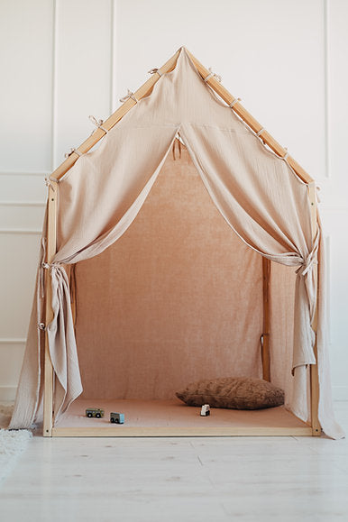 Spielhaus Scandi Beige