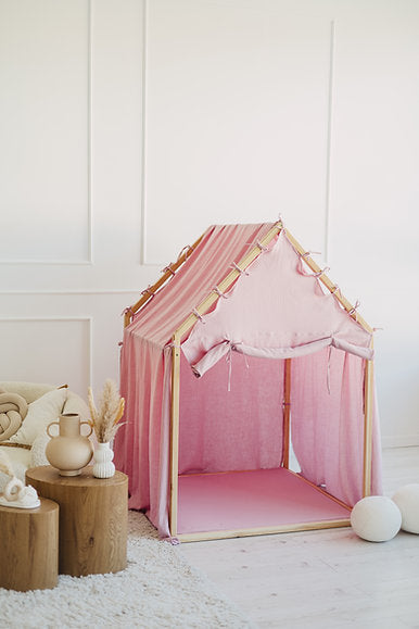Spielhaus Scandi Pink