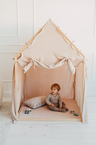 Spielhaus Scandi Beige